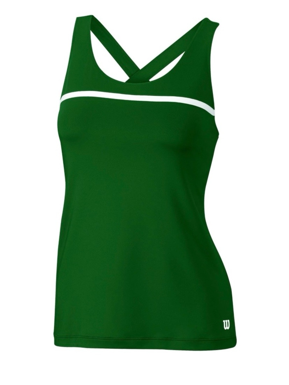 wilson tennis team tank green